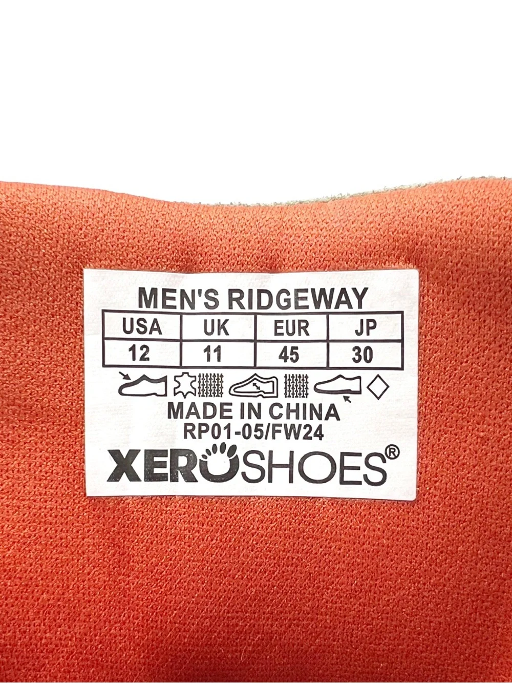 Xero Ridgeway Waterproof Trail Hiking Boot Men’s Size 12 EUC